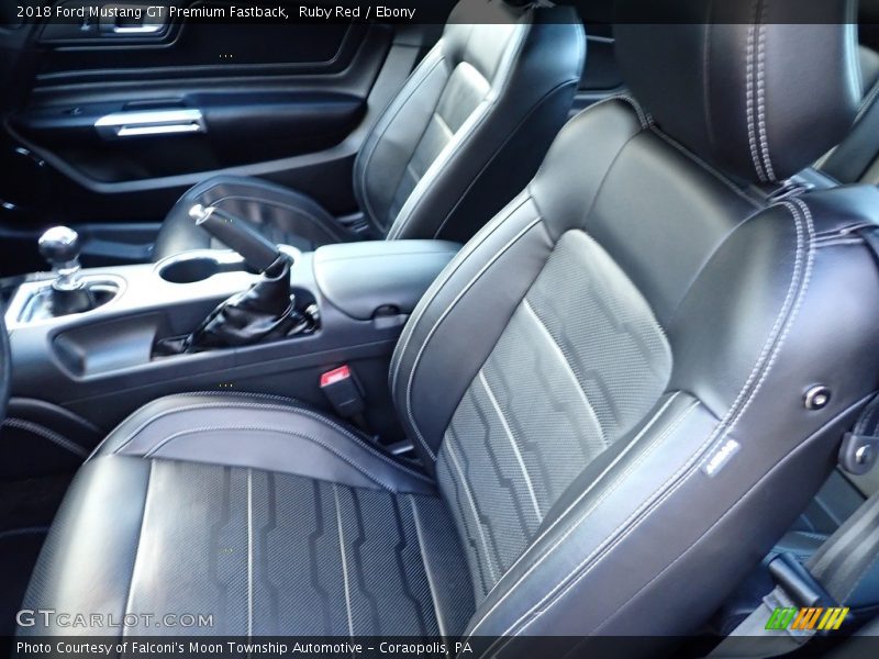 Ruby Red / Ebony 2018 Ford Mustang GT Premium Fastback