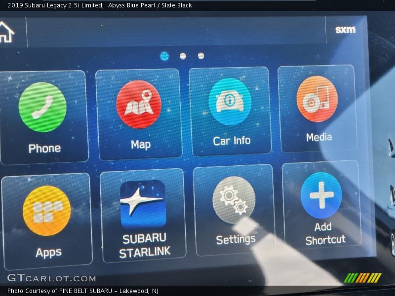 Abyss Blue Pearl / Slate Black 2019 Subaru Legacy 2.5i Limited