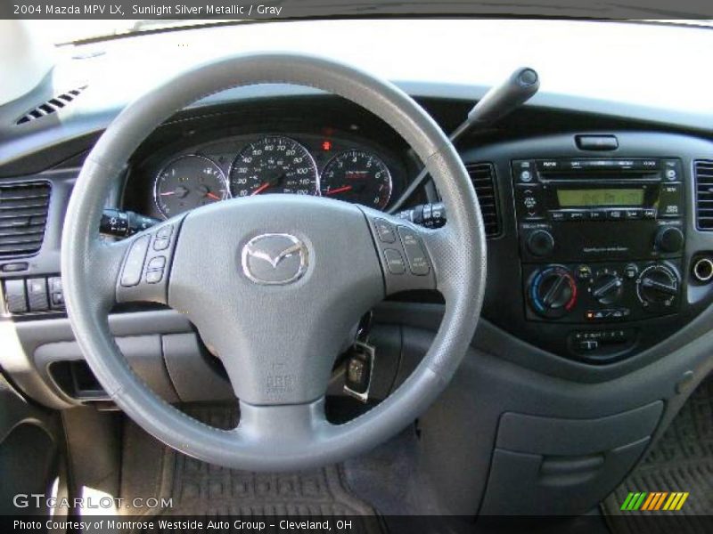 Sunlight Silver Metallic / Gray 2004 Mazda MPV LX