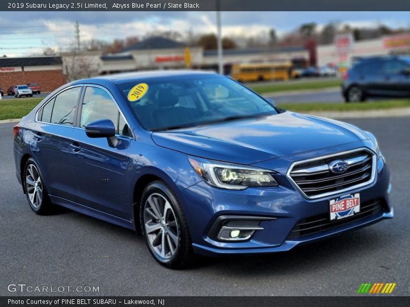 Abyss Blue Pearl / Slate Black 2019 Subaru Legacy 2.5i Limited