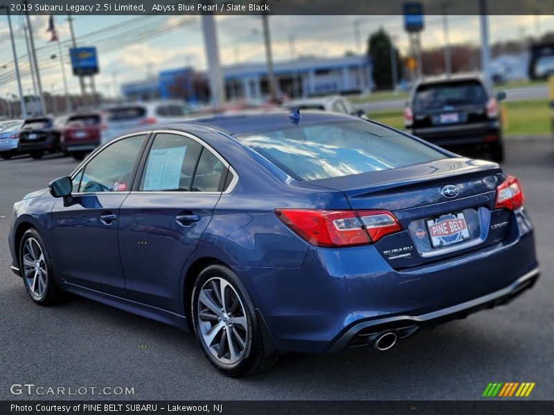 Abyss Blue Pearl / Slate Black 2019 Subaru Legacy 2.5i Limited