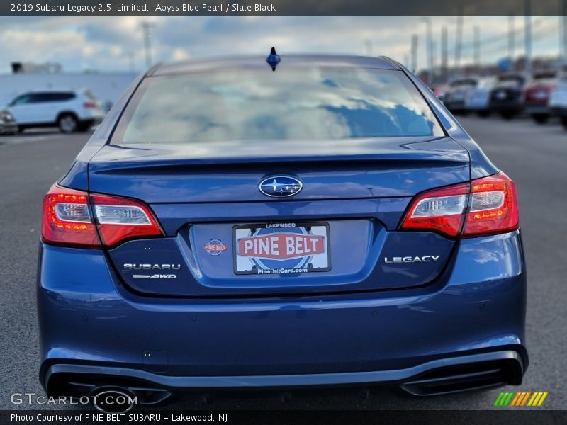 Abyss Blue Pearl / Slate Black 2019 Subaru Legacy 2.5i Limited