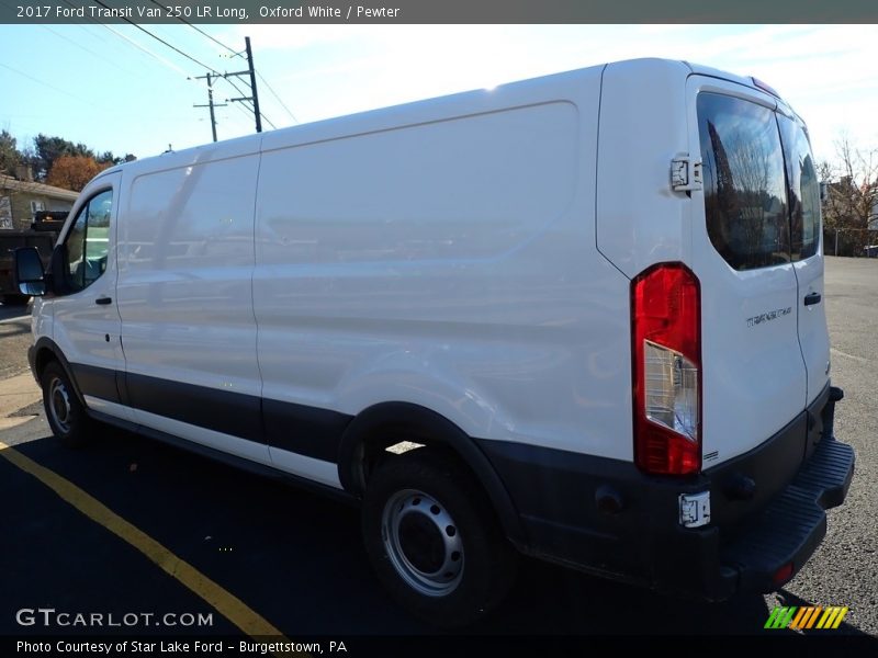 Oxford White / Pewter 2017 Ford Transit Van 250 LR Long