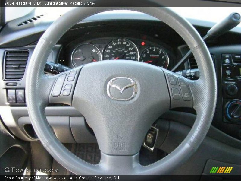 Sunlight Silver Metallic / Gray 2004 Mazda MPV LX