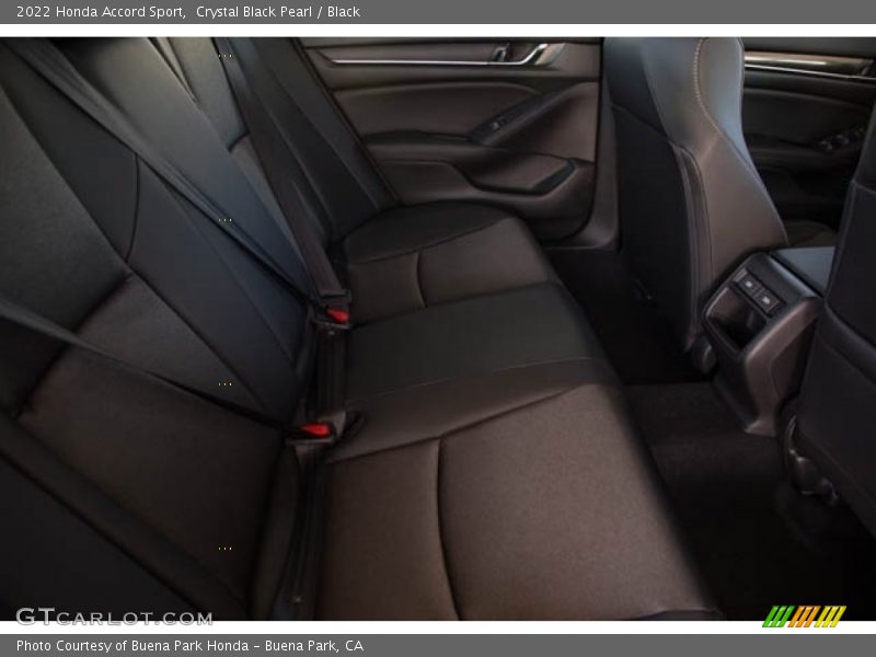 Crystal Black Pearl / Black 2022 Honda Accord Sport