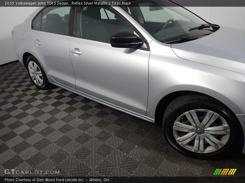  2015 Jetta TDI S Sedan Reflex Silver Metallic