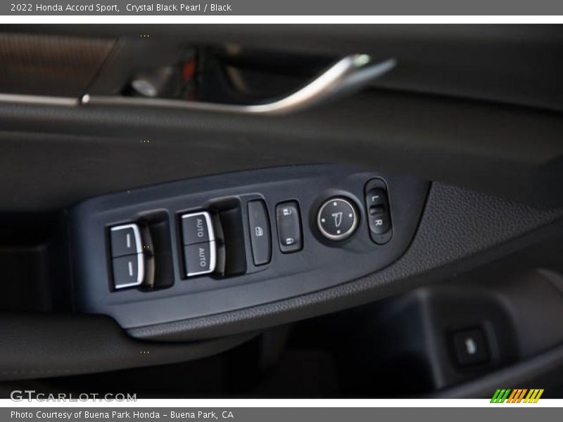 Crystal Black Pearl / Black 2022 Honda Accord Sport