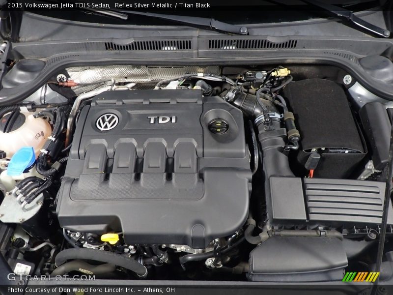  2015 Jetta TDI S Sedan Engine - 2.0 Liter TDI Turbo-Diesel DOHC 20-Valve 4 Cylinder