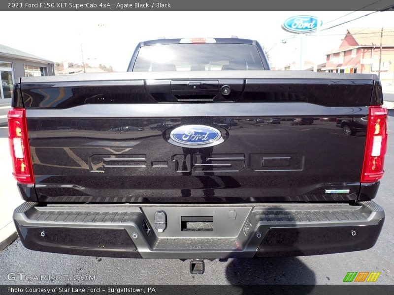 Agate Black / Black 2021 Ford F150 XLT SuperCab 4x4