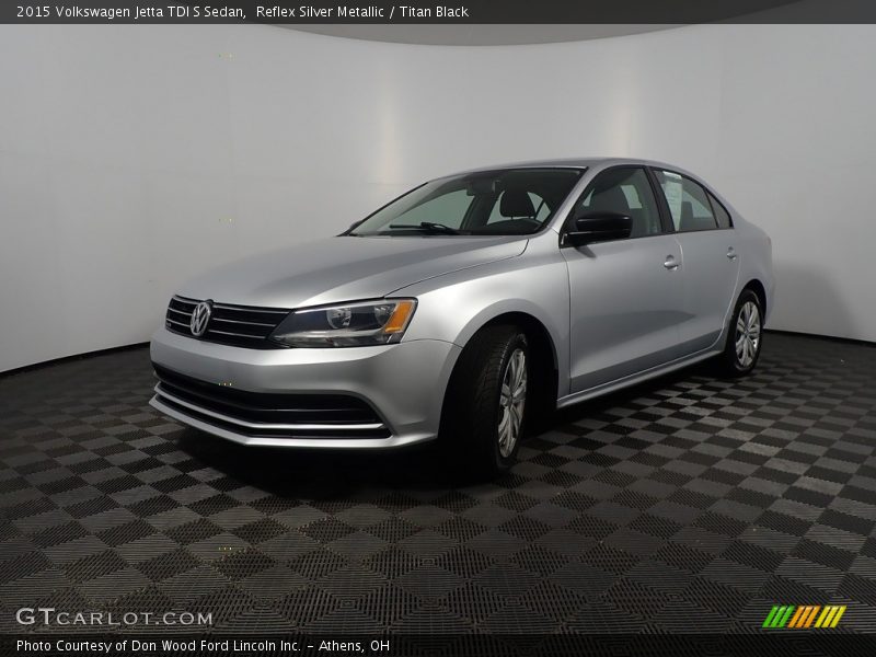  2015 Jetta TDI S Sedan Reflex Silver Metallic
