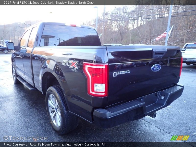 Shadow Black / Earth Gray 2017 Ford F150 XL SuperCab 4x4