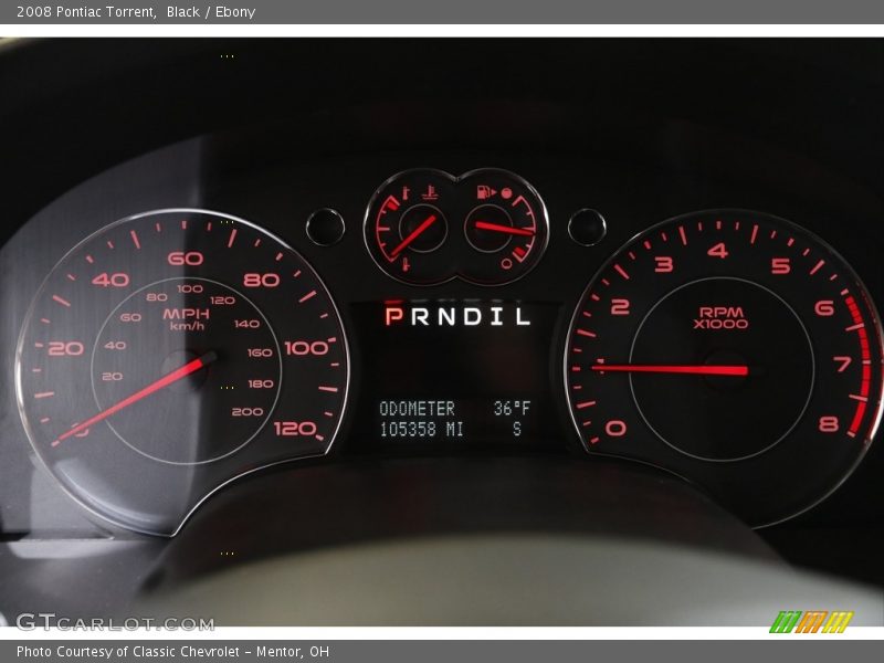 Black / Ebony 2008 Pontiac Torrent