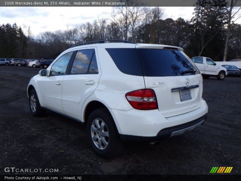 Alabaster White / Macadamia 2006 Mercedes-Benz ML 350 4Matic