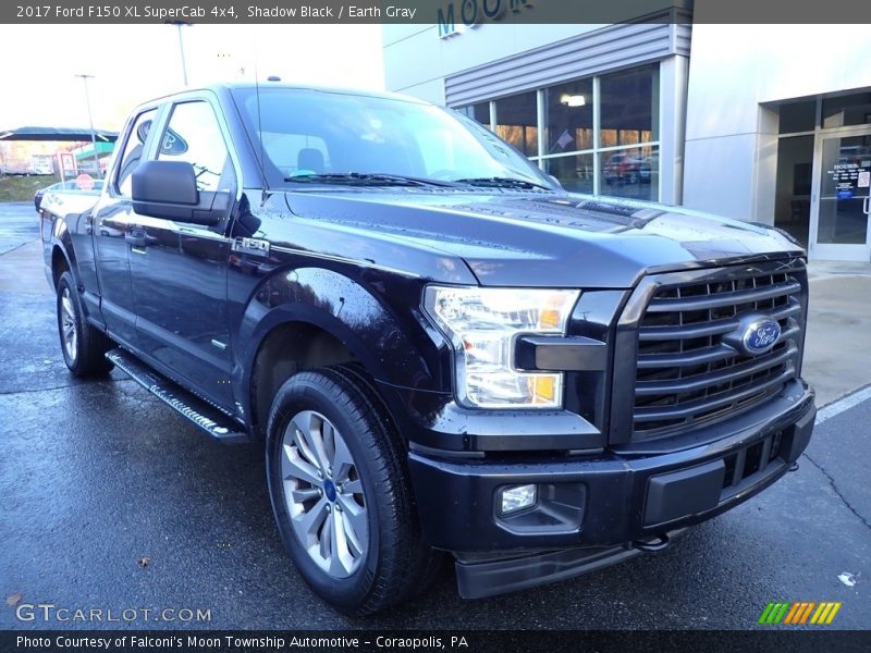 Shadow Black / Earth Gray 2017 Ford F150 XL SuperCab 4x4