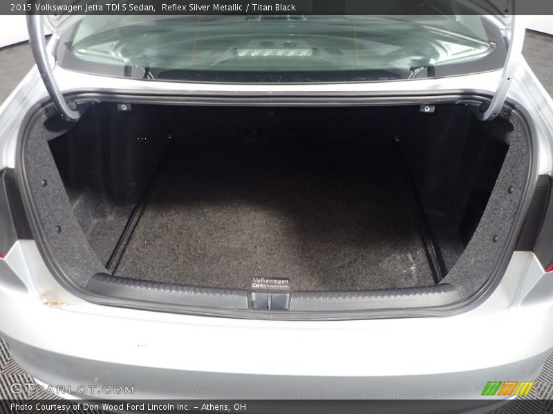  2015 Jetta TDI S Sedan Trunk