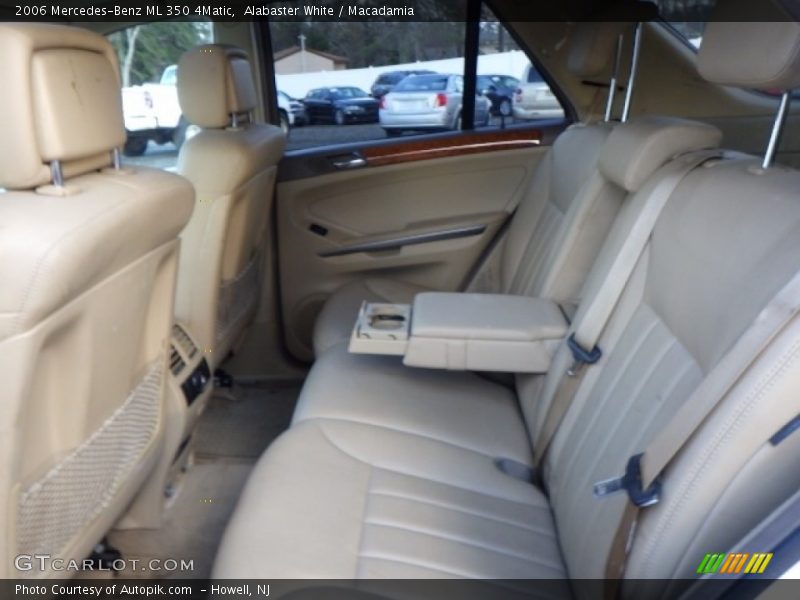 Alabaster White / Macadamia 2006 Mercedes-Benz ML 350 4Matic