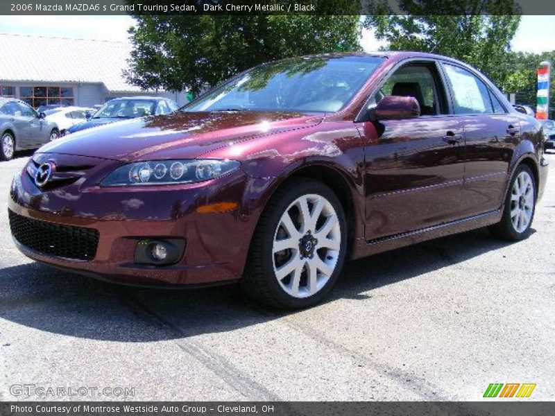 Dark Cherry Metallic / Black 2006 Mazda MAZDA6 s Grand Touring Sedan