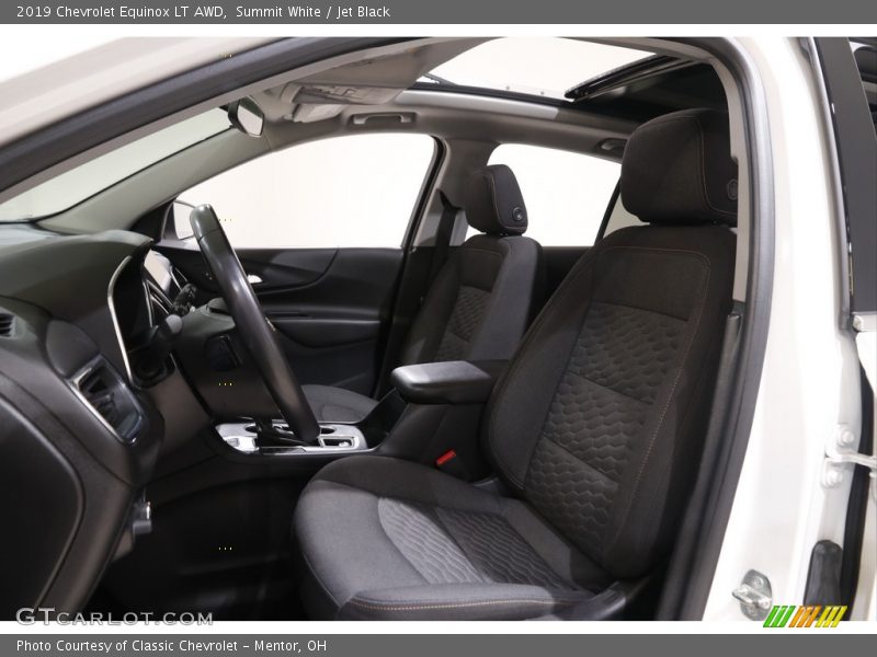 Summit White / Jet Black 2019 Chevrolet Equinox LT AWD