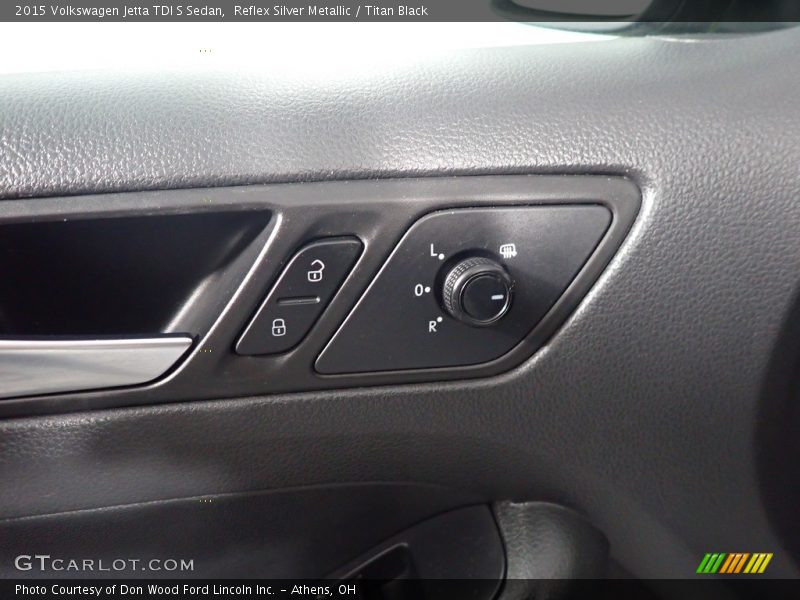 Door Panel of 2015 Jetta TDI S Sedan