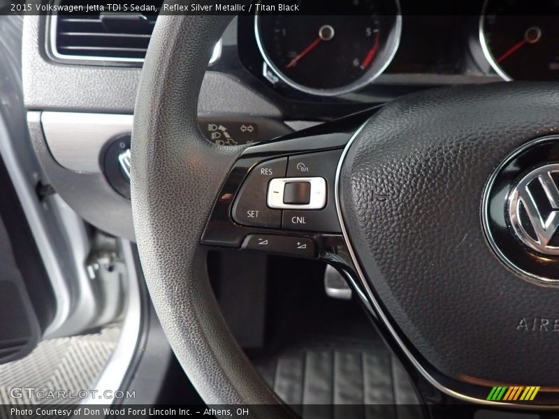  2015 Jetta TDI S Sedan Steering Wheel