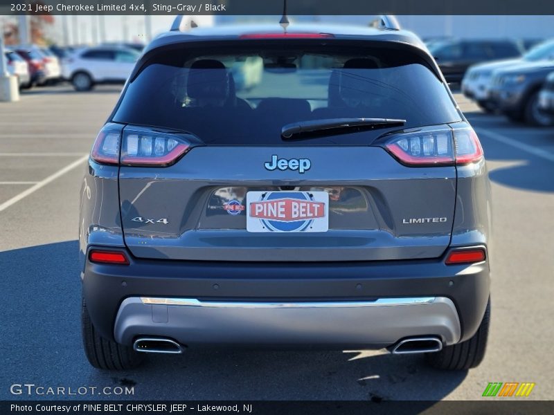 Sting-Gray / Black 2021 Jeep Cherokee Limited 4x4