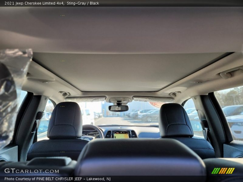 Sting-Gray / Black 2021 Jeep Cherokee Limited 4x4