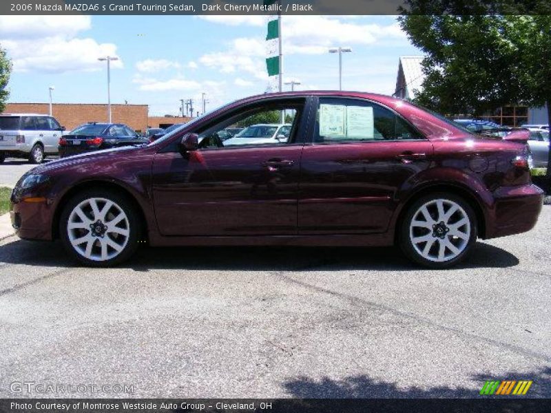 Dark Cherry Metallic / Black 2006 Mazda MAZDA6 s Grand Touring Sedan