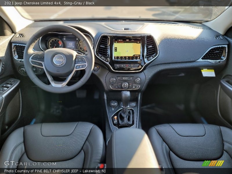 Sting-Gray / Black 2021 Jeep Cherokee Limited 4x4