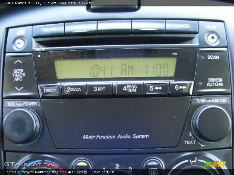 Sunlight Silver Metallic / Gray 2004 Mazda MPV LX