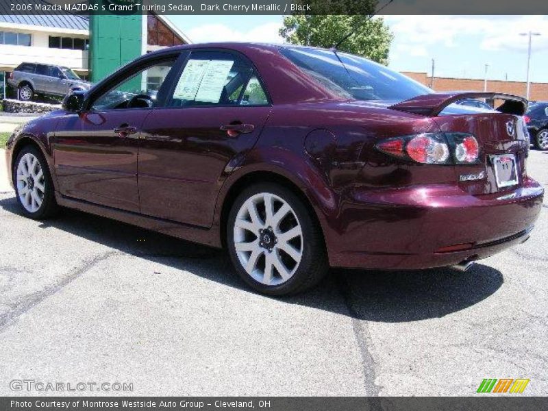 Dark Cherry Metallic / Black 2006 Mazda MAZDA6 s Grand Touring Sedan