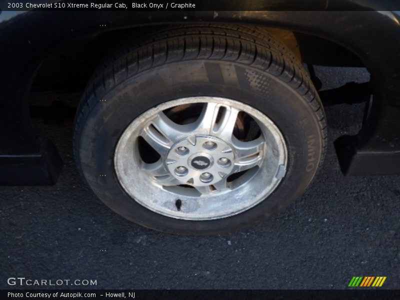 Black Onyx / Graphite 2003 Chevrolet S10 Xtreme Regular Cab