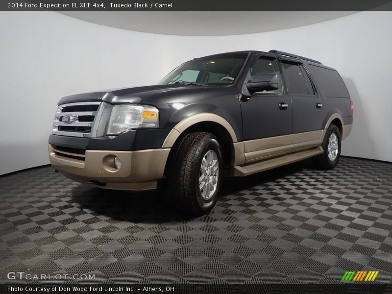 Tuxedo Black / Camel 2014 Ford Expedition EL XLT 4x4