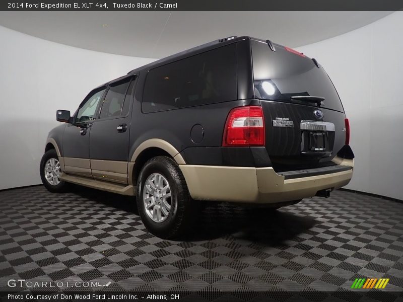 Tuxedo Black / Camel 2014 Ford Expedition EL XLT 4x4