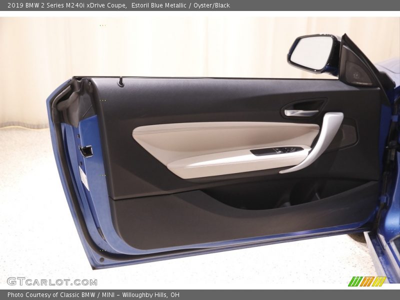 Estoril Blue Metallic / Oyster/Black 2019 BMW 2 Series M240i xDrive Coupe