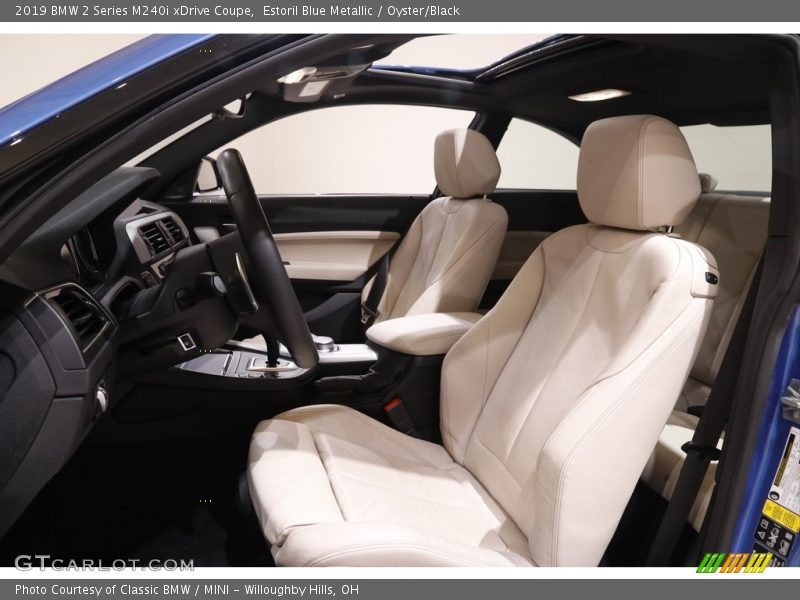 Estoril Blue Metallic / Oyster/Black 2019 BMW 2 Series M240i xDrive Coupe