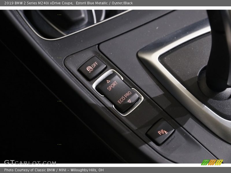 Estoril Blue Metallic / Oyster/Black 2019 BMW 2 Series M240i xDrive Coupe