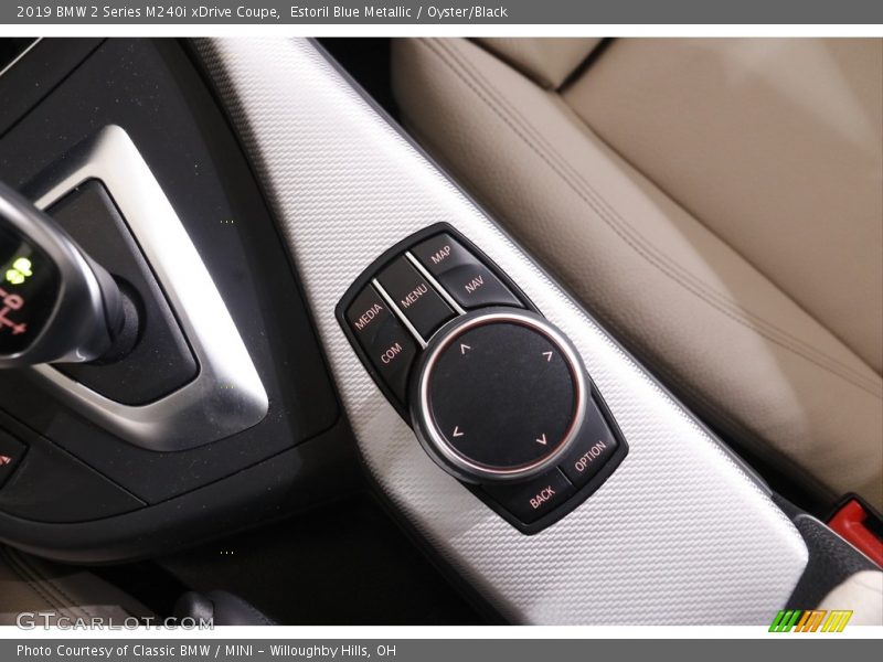 Estoril Blue Metallic / Oyster/Black 2019 BMW 2 Series M240i xDrive Coupe