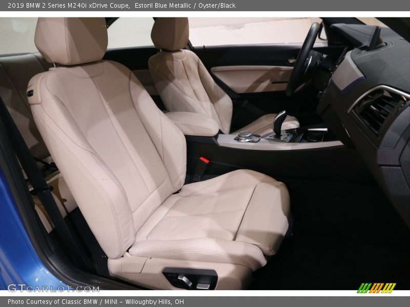 Estoril Blue Metallic / Oyster/Black 2019 BMW 2 Series M240i xDrive Coupe