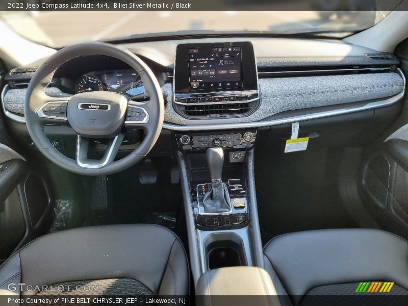 Billet Silver Metallic / Black 2022 Jeep Compass Latitude 4x4