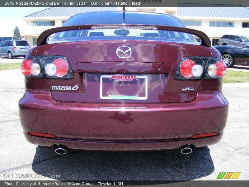Dark Cherry Metallic / Black 2006 Mazda MAZDA6 s Grand Touring Sedan