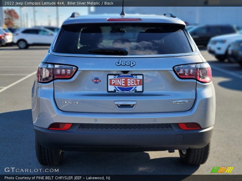 Billet Silver Metallic / Black 2022 Jeep Compass Latitude 4x4