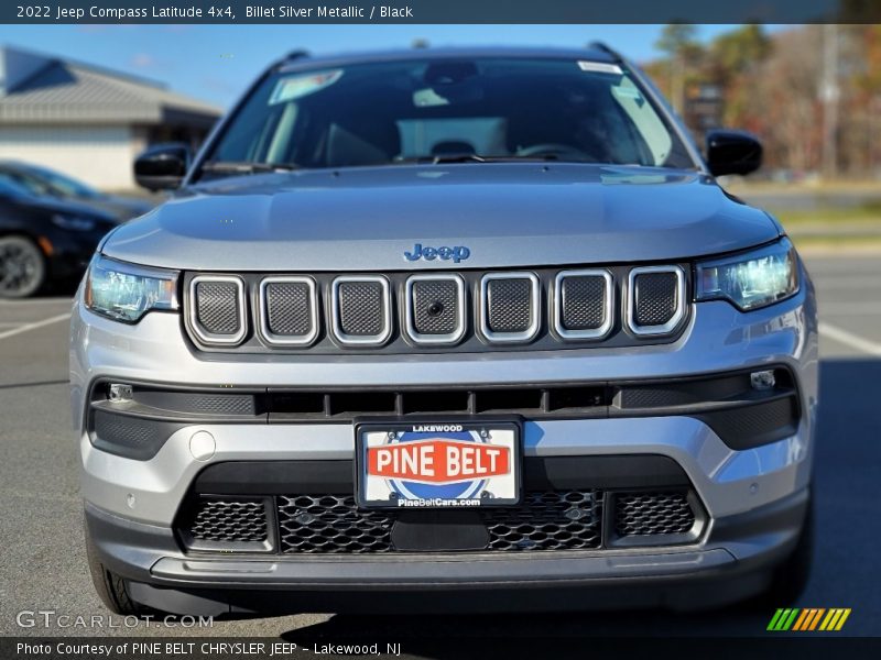 Billet Silver Metallic / Black 2022 Jeep Compass Latitude 4x4