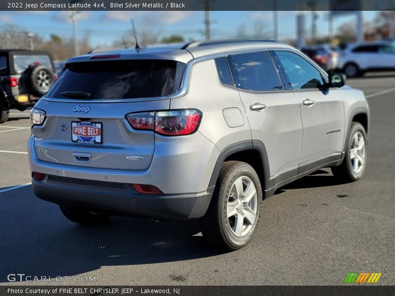 Billet Silver Metallic / Black 2022 Jeep Compass Latitude 4x4