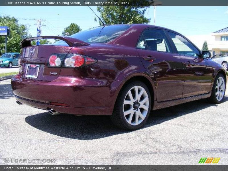Dark Cherry Metallic / Black 2006 Mazda MAZDA6 s Grand Touring Sedan
