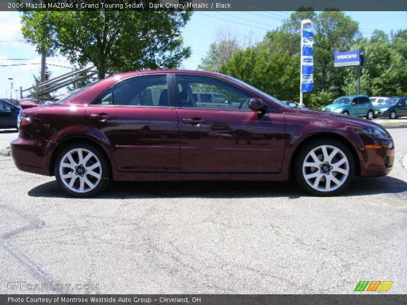 Dark Cherry Metallic / Black 2006 Mazda MAZDA6 s Grand Touring Sedan