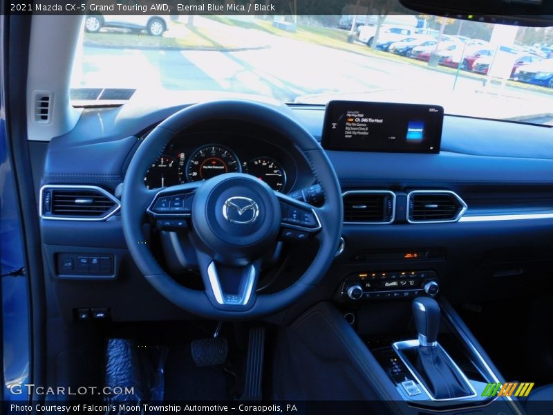 Eternal Blue Mica / Black 2021 Mazda CX-5 Grand Touring AWD