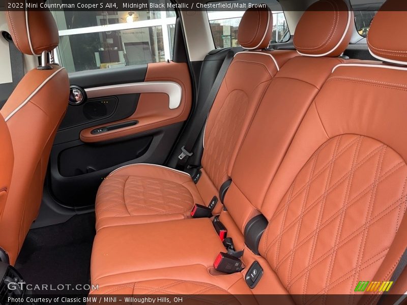 Rear Seat of 2022 Countryman Cooper S All4