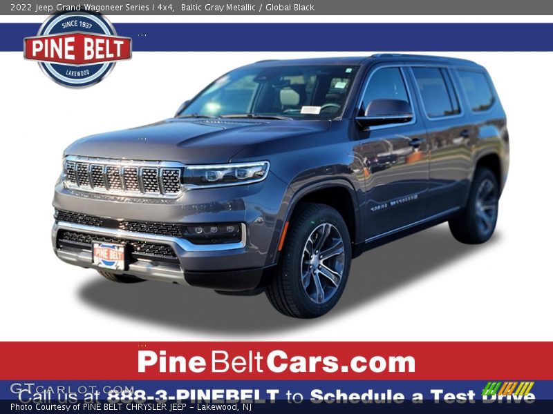 Baltic Gray Metallic / Global Black 2022 Jeep Grand Wagoneer Series I 4x4