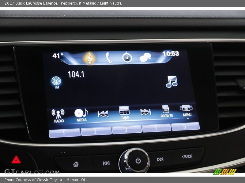 Pepperdust Metallic / Light Neutral 2017 Buick LaCrosse Essence