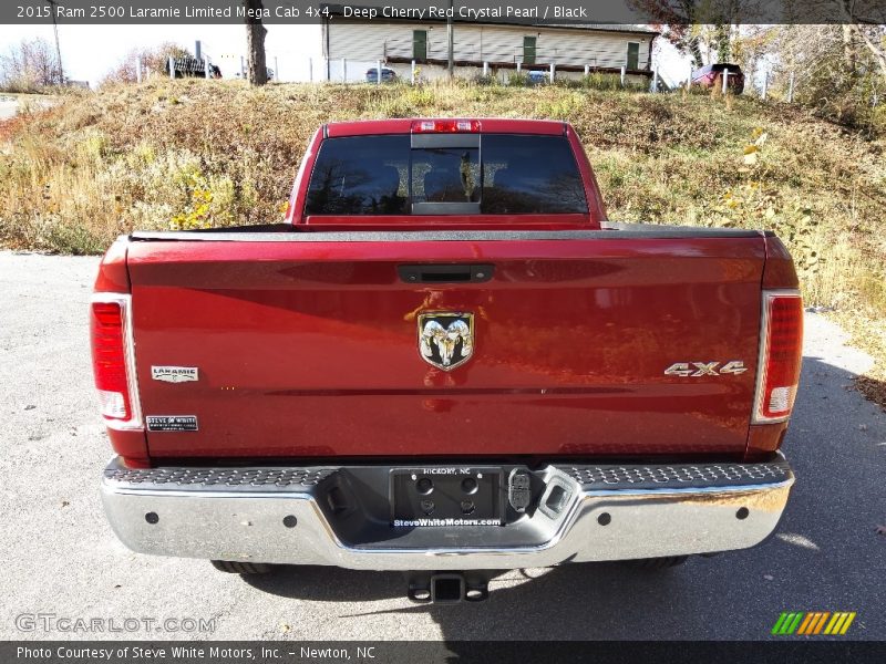 Deep Cherry Red Crystal Pearl / Black 2015 Ram 2500 Laramie Limited Mega Cab 4x4